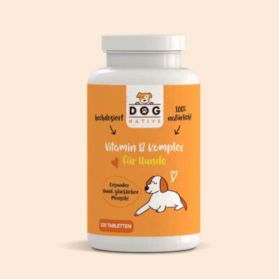 Dog-Native Vitamin B Komplex für Hunde, 100 Tabletten