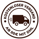 Kostenloser Versand ab 80 Euro